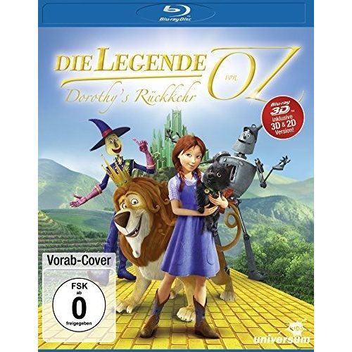Die Legende Von Oz - Dorothys Rückkehr (Blu-Ray 3d)
