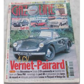 Gazoline - Volume 8 - N°85 - Décembre 2002 - 4 Cv Vernet-Pairard