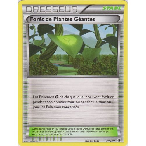 Dresseur Forêt De Plantes Géantes 74/98 - Pokemon Xy Origines Antiques 