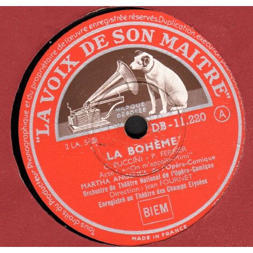 Puccini: La Bohème Acte 1 "On M'appelle Mimi" / Madame Butterfly Acte 2 "Sur La Mer Calmée"