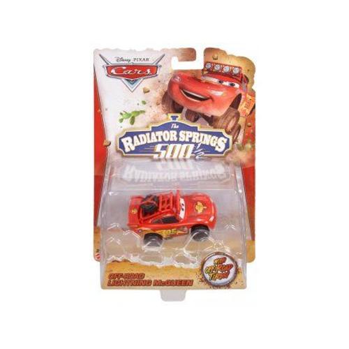 Voiture Disney Cars Radiator Springs 500 - Off Road Flash Mcqueen - Véhicule Miniature N°Df63