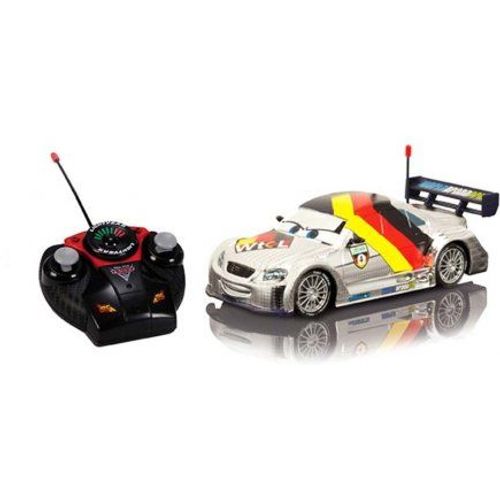 Cars Rc Max Schnell Silver Turbo - Voiture Radiocommandée Disney