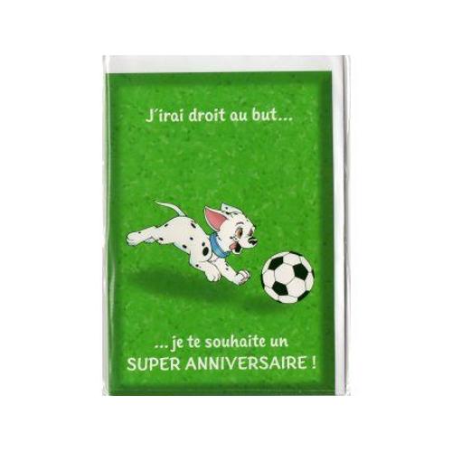 Carte D'anniversaire Les 101 Dalmatiens / Sport Football / Enfant (21)