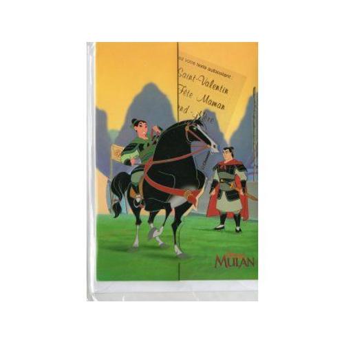 Carte Enfant Disney Mulan (58)