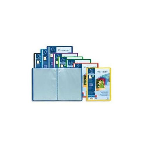 Exacompta Lot De 3 Protèges Document Personnalisable Pp Kreacover 80 Vues Assortis