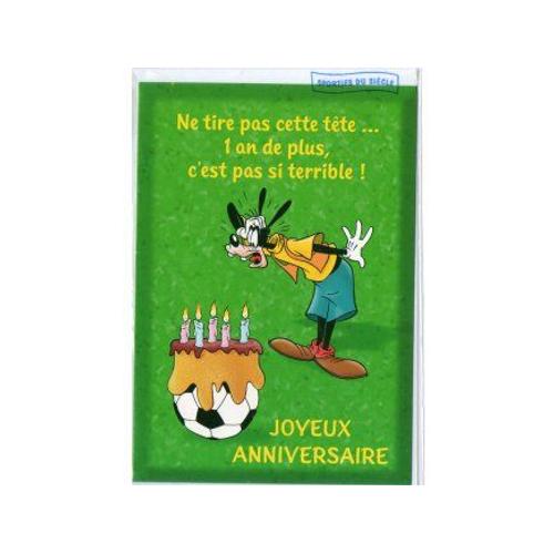 Carte D'anniversaire Goofy / Dingo (31)