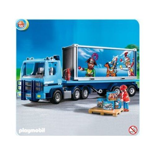 Playmobil City Action 4447 - Camion Porte Container Playmobil