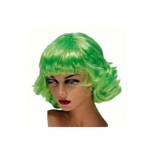 Perruque Neon Retro Vert
