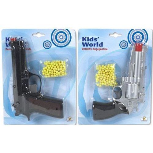 Pistolet En Plastique Agent Special + 100 Munitions