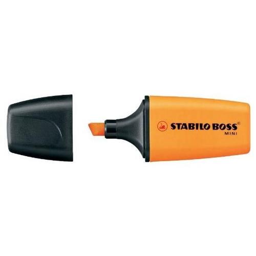 Stabilo Lot De 3 Surligneurs Boss Mini Pte Biseautée 2 - 5 Mm Orange