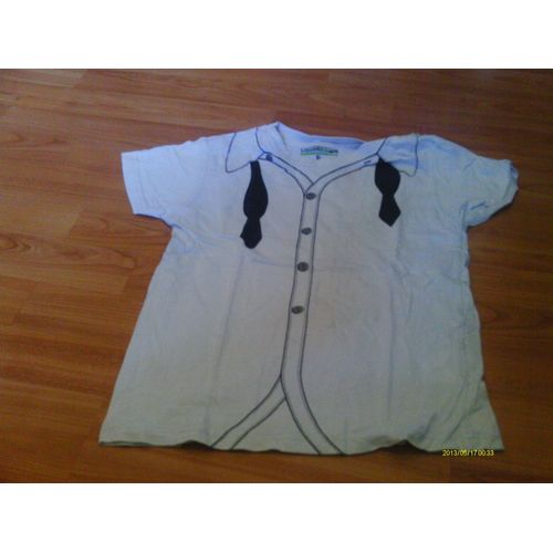 Ensemble Vêtement Jean John Banner Et Tshirt Blanc 6 Ans ...
