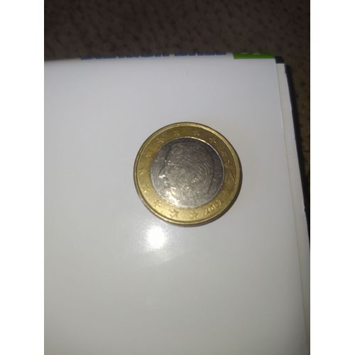 Pièce Belgique 1€ 2002
