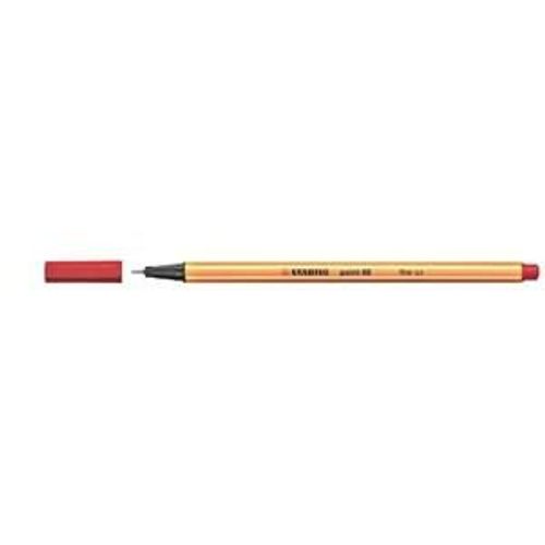 Stabilo 3  Stylos Feutre - Point 88 -  Coloris Rouge /  Bleu / Noir