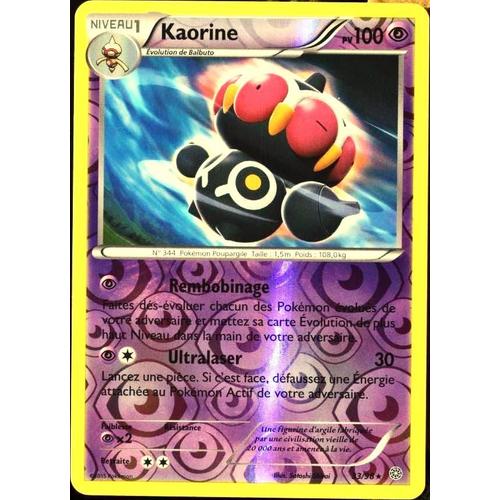 Carte Pokémon 33/98 Kaorine 100 Pv - Reverse Xy07 - Origines Antiques Neuf Fr