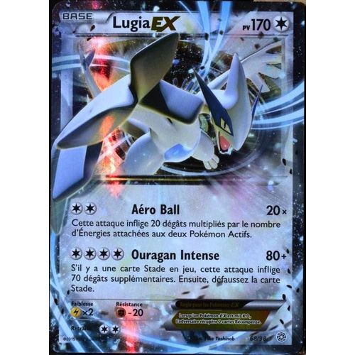 Carte Pokémon 68/98 Lugia Ex 170 Pv Xy07 - Origines Antiques Neuf Fr
