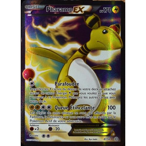 Carte Pokémon 87/98 Pharamp Ex Xy07 - Origines Antiques Neuf Fr