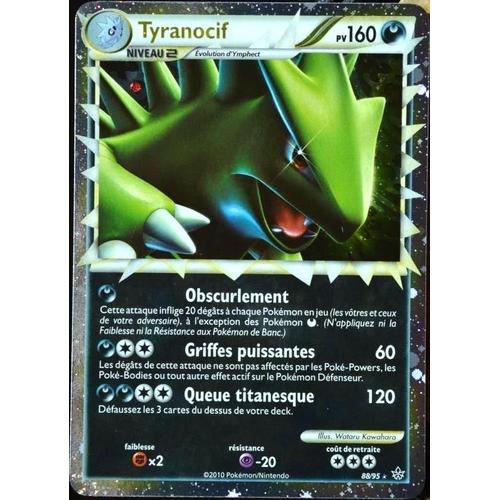 Carte Pokémon 88/95 Tyranocif 160 Pv - Prime Hs Déchainement Neuf Fr
