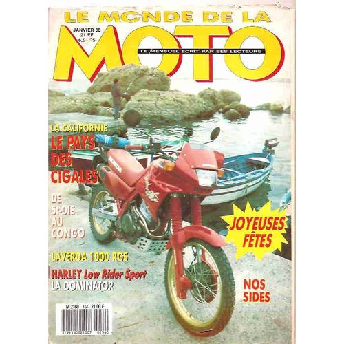 Le Monde De La Moto 154 Laverda 1000gs Corsa Honda 600 Transalp 650 Nx Dominator  Peugeot 103 Racing