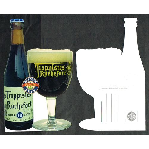 Bière Trappistes Rochefort - Carte Postale Neuve.