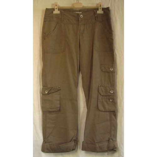 Pantacourt Marron Clair - Jennyfer - Taille 40