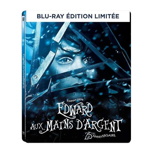 Edward Aux Mains D'argent - Édition Limitée 25ème Anniversaire Blu-Ray + Dhd Boîtier Steelbook