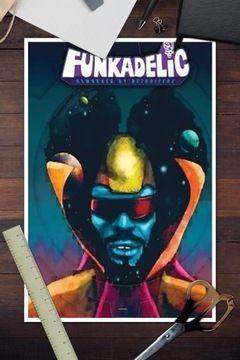 Peinture d'affiche Funkadelic sur toile,mpression murale Pos... - 4