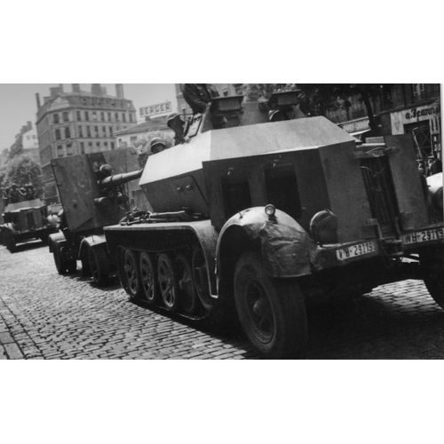 Ww2 - Les Blindés Allemands À Lyon