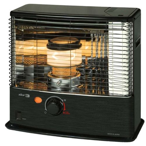 Poêle à pétrole à mêche double combustion 3,2 kW - RC320 - noir