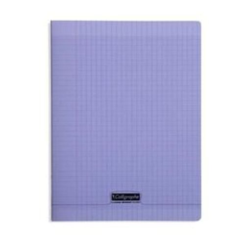 Clairefontaine Calligraphe Cahier Piqué Polypro Violet 24 X 32 Cm 96 Pages