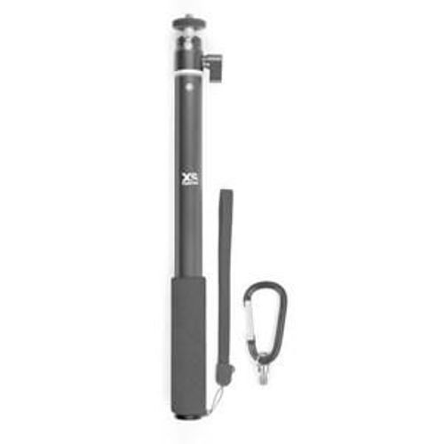 Xsories - BIG U-SHOT Perche téléscopique Selfie waterproof 29 a 94cm pour appareils photos et caméra d'actions GoPro  DARK GREY