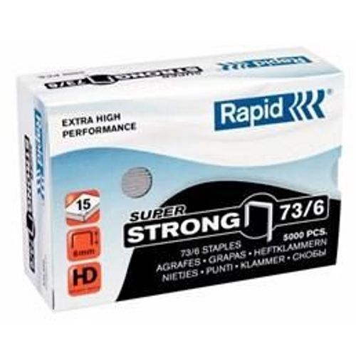 Rapid Boîte De 5000 Agrafes 73/6mm Superstrong