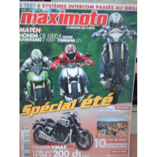 Maximoto  N°  76  // Match  Honda  Kawasaki