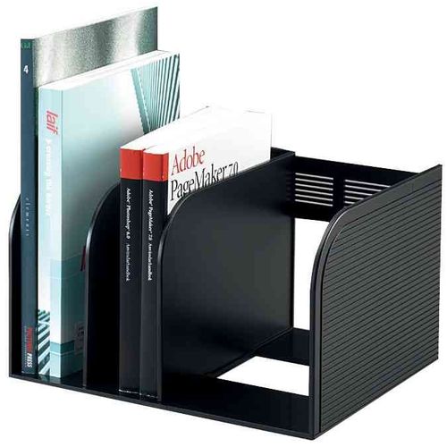 Durable Porte-Catalogues Optimo En Polystyrène Antichoc. Dim : L 30 X H 25x P 180 Cm. Coloris Anthracite.