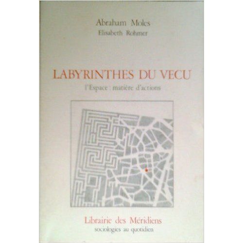 Labyrinthes Du Vécu - L'espace - Matière D'action