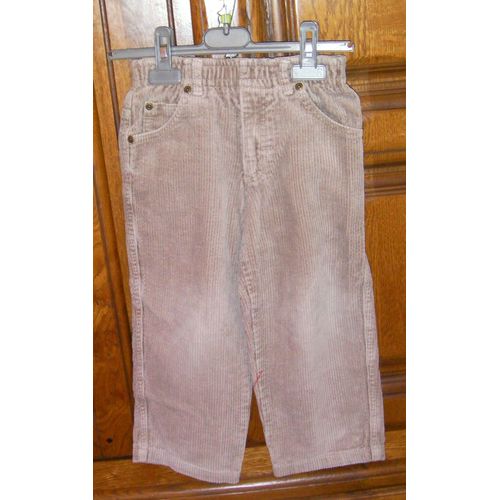 Pantalon Beige Cyrillus - Taille 4 Ans