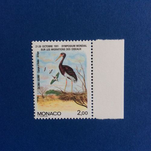 Monaco - Symposium Mondial Sur Les Migrations Des Oiseaux - Cigogne