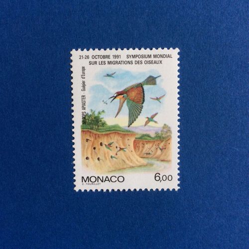 Monaco - Symposium Mondial Sur Les Migrations Des Oiseaux - Guépier