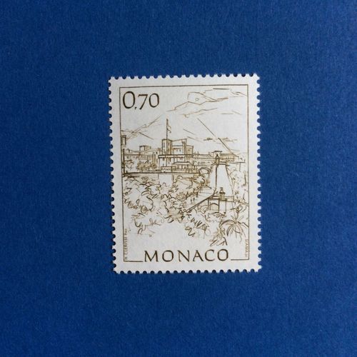 Monaco - Monaco D'autrefois - Le Palais Princier Et La Rampe Major (Y & T 1765)