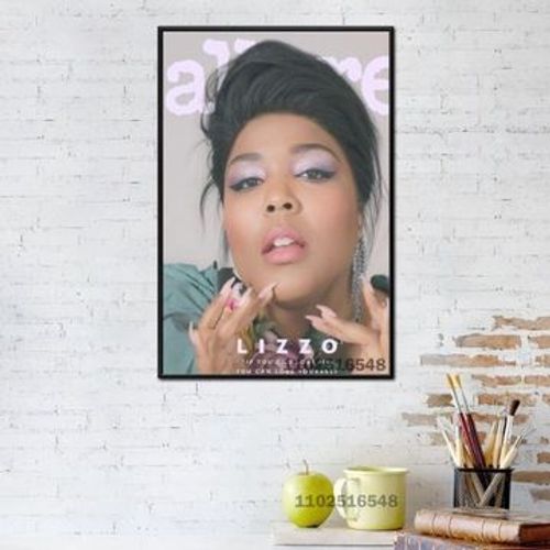 Lizzo toile affiche affiche peinture murale p,mpression murale Poster pour salon chambre ¿¿ coucher d¿¿cor sans cadre(90*130cm)