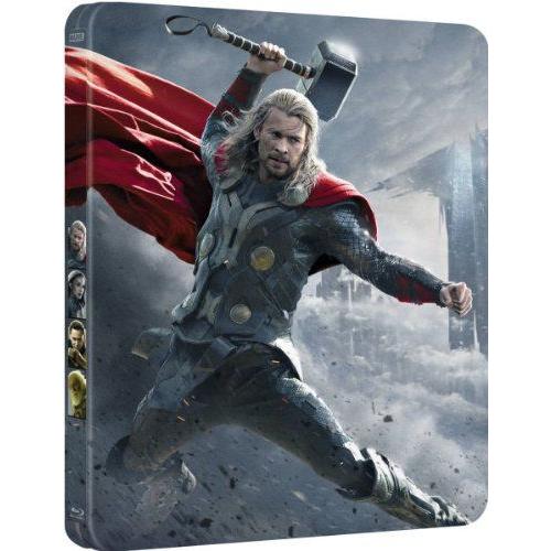 Thor The Dark World (Thor, Le Monde Des Ténèbres) -  Zavvi Exclusive Limited Edition Steelbook - Blu-Ray 3d + Blu-Ray