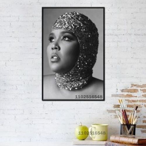 Lizzo toile affiche affiche peinture murale p,mpression murale Poster pour salon chambre ¿¿ coucher d¿¿cor sans cadre(90*130cm)