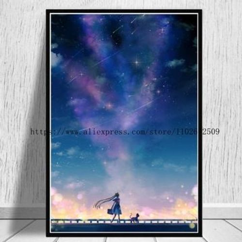 Affiche en toile Anime Sailor _ Moon, affiches obra,mpression murale Poster pour salon chambre ¿¿ coucher d¿¿cor sans cadre(90*130cm)