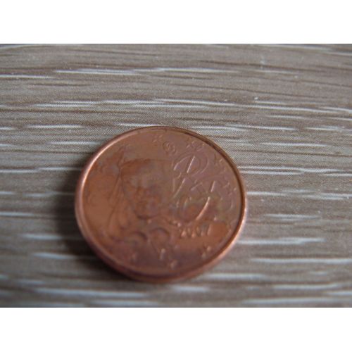 1 Centimes  Euro France 2007