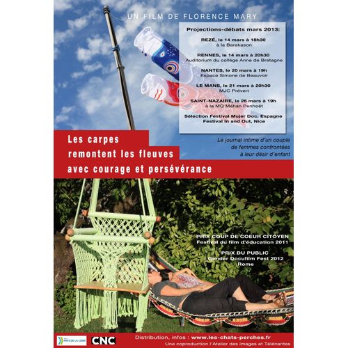 Les Carpes Remontent Les Fleuves Avec Courage Et Persévérance
