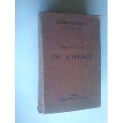 Traité Élémentaire De Chimie