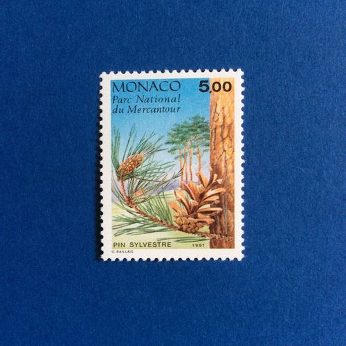 Monaco - Conifères Du Parc Du Mercantour - Pin Sylvestre (Y & T 1802)