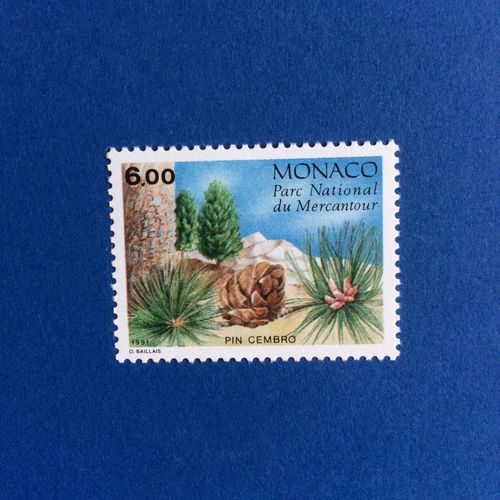 Monaco - Conifères Du Parc Du Mercantour - Pin Cembro (Y & T 1803)