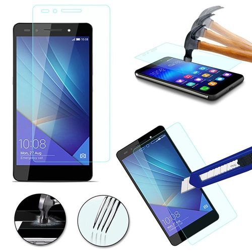 Huawei Honor 7: Lot 2 Films De Protection D'écran Verre Trempé