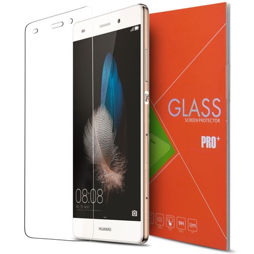 Caseink - Protection Écran Verre Trempé Huawei Ascend P8 Lite / Ale-L21 - 9h Séries Glass Pro+ Hd [ Dureté Extreme 9h Epaisseur 0.33mm Angles Incurvés 2.5d ]