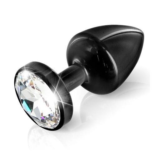 Plug Anal Diogol 25mm Anni Noir Avec Cristal Swarovski